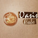 Oasis Cafe Restaurant logo concept