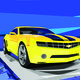 car digital painting