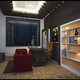 Modern manager office room