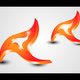 تصميم شعار بسيط بتقنية 3D