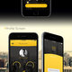 Bill Yellow IOS8 App UI Design
