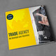 Tri-fold Square Brochure Template AA002