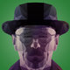 The One Who Knocks- polygon portrait