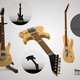 electric guitar in 3D