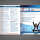 Brochure promoting for the company website. Flat size: A3, closed size
