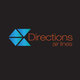 directions airline logo Design and corporate identity  