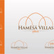 Hamēśā Villas logo design
