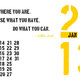 Inspirational Typography Calendar