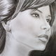 رسم بالقلم الفحم والرصاص والجاف
