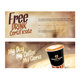 Gloria jeans coffee's promo.