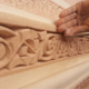 sculpture sur plafond 