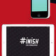 "FINISH" logo design 