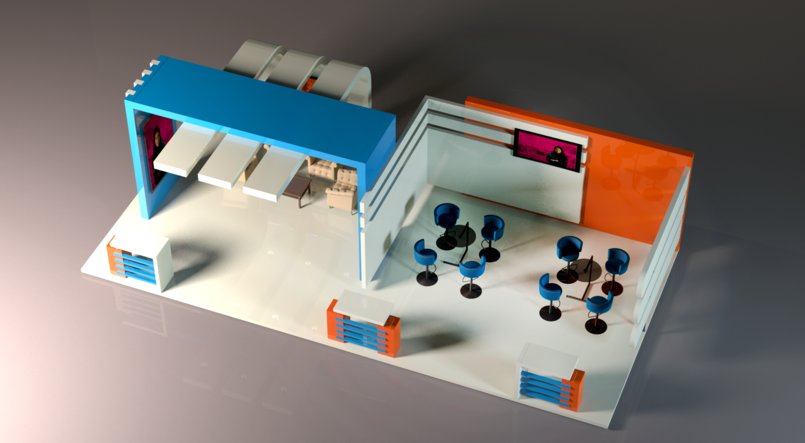 COE Booth Design - By Abdullah Krizim- 445986_abdullah :: Tasmeem ME