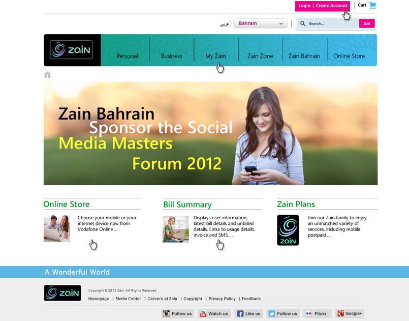 ZAIN - By Sherif M.Ibrahim- sherifmibrahim144936 :: Tasmeem ME