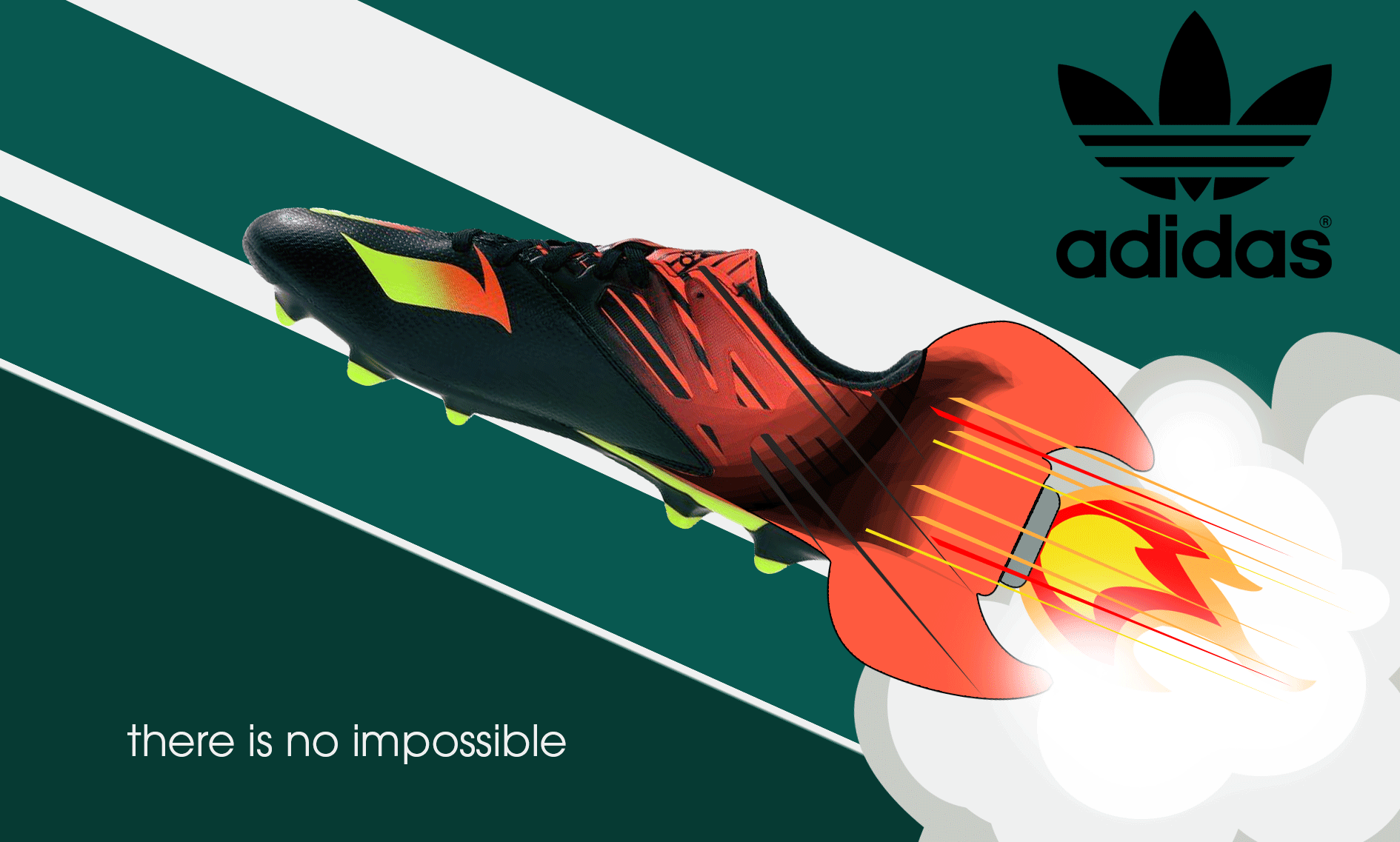 ADIDAS shoes advertising 