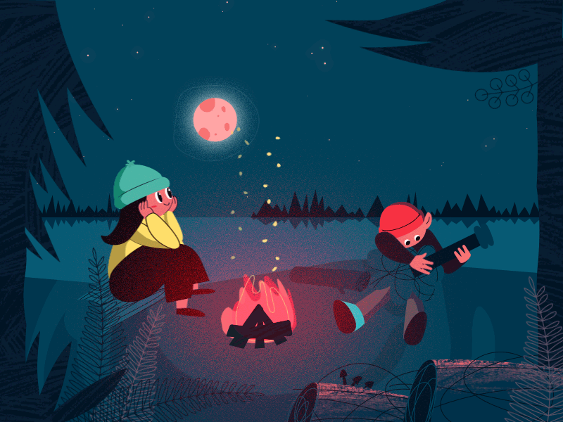 Camping  trip