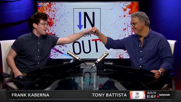 In or Out - October 21, 2019 - Earnings, Rescue Us From Boredom