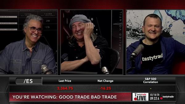 tastytrade LIVE - February 18, 2020 - Good Trade Bad Trade