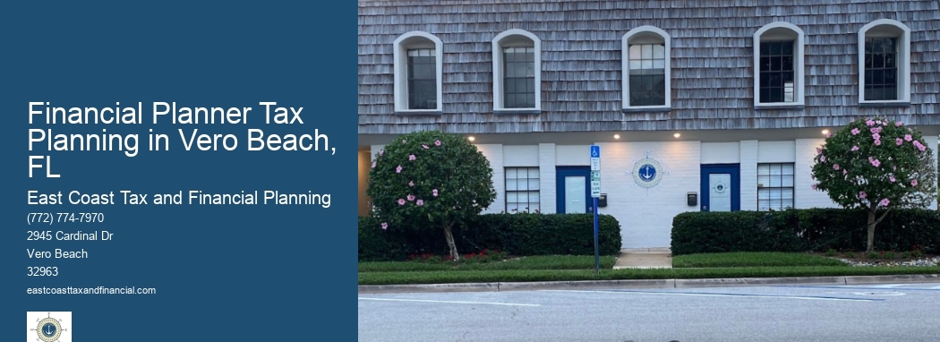 Financial Planner Tax Planning in Vero Beach, FL 