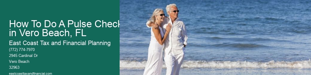 How To Do A Pulse Check in Vero Beach, FL  