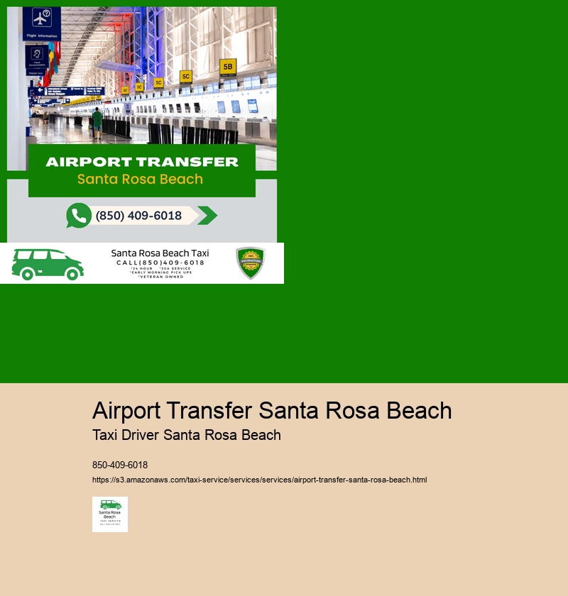 santa rosa beach scheduled rides