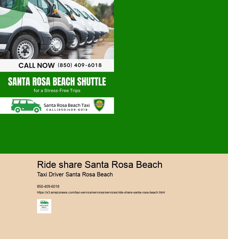 pre-scheduled ride Santa Rosa Beach