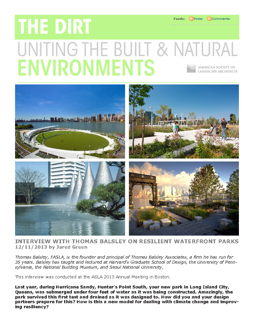 The Last Park Designed By Landscape >> Swa Balsley The Last Park Designed By Landscape >> Swa Balsley