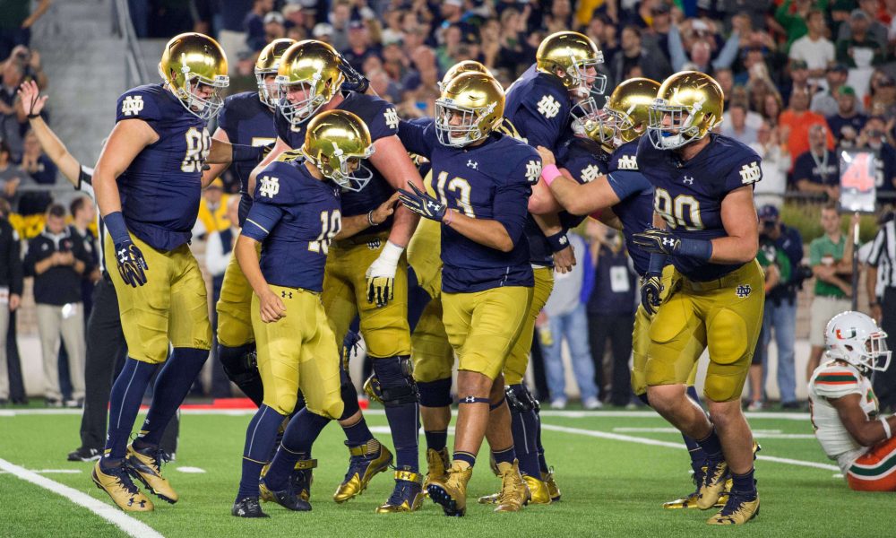 A Wintery Mix For Notre Dame And Navy In South Bend - Foto 11