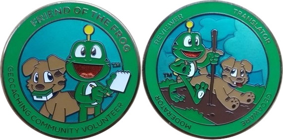 Allemagne geocoin Or Geocahing Traçable Numéro Remorque Pièce de
