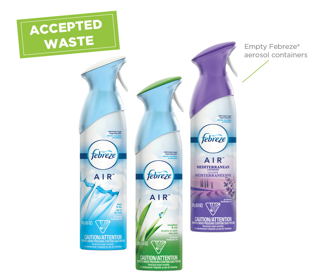 Febreze Aerosol Recycling Program · TerraCycle