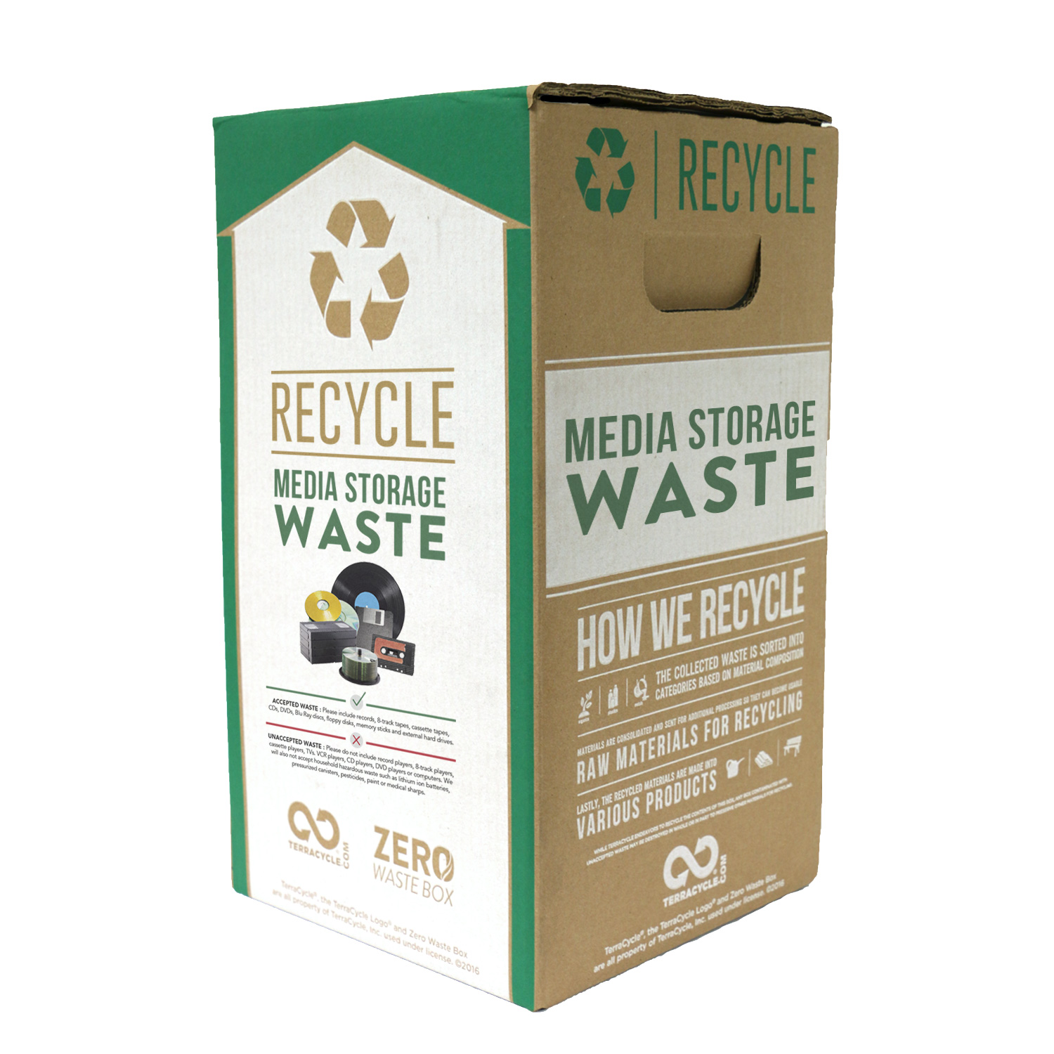 Media Storage Zero Waste Box · TerraCycle