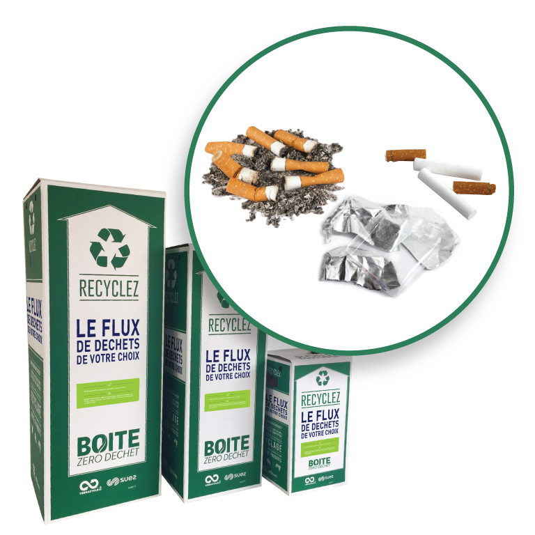 Boîte Zéro Déchet Mégots de cigarette · TerraCycle