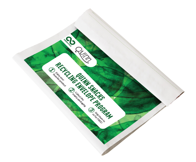 Thumbnail for Quinn Snacks Recycling Envelope Program