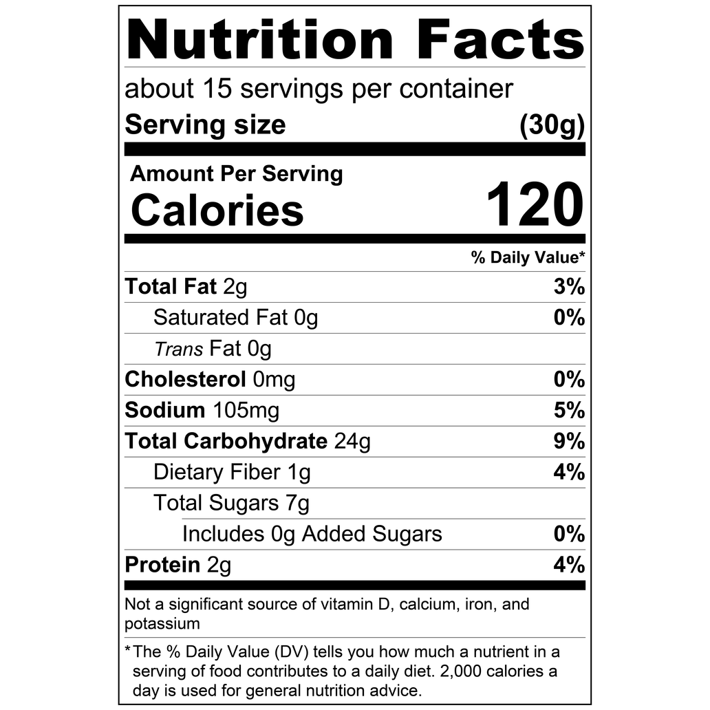 35 Animal Cracker Nutrition Label Label Design Ideas 2020