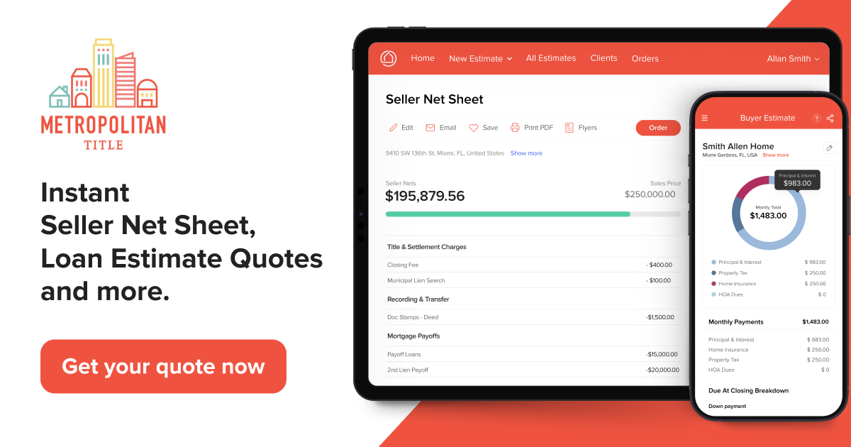 Metropolitan Title Company Title Quote Seller Net Sheet Loan metropolitan-title-company-title-quote-seller-net-sheet-loan