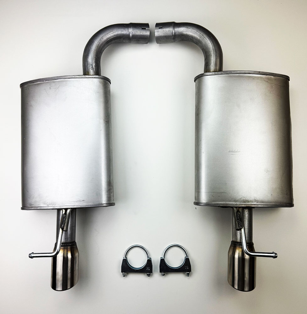 Macᵕ̈* OE Replacement Stainless Steel Exhaust Mufflers for Ford Explorer