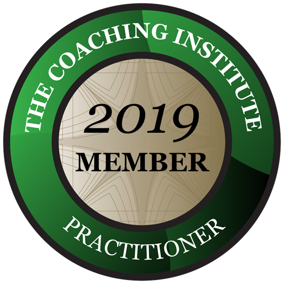 Credentialed Practitioner of Coaching 2019 Round mini size badge