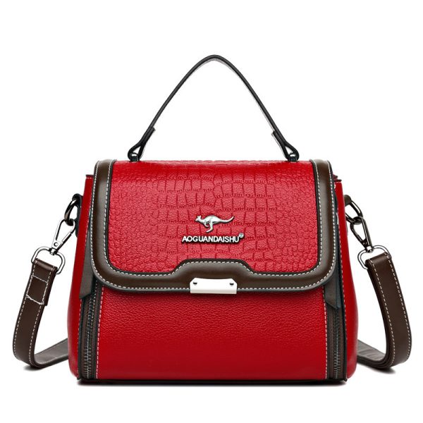 Women's Shoulder Crossbody Small Square Mother Bag Elegant - Image 3