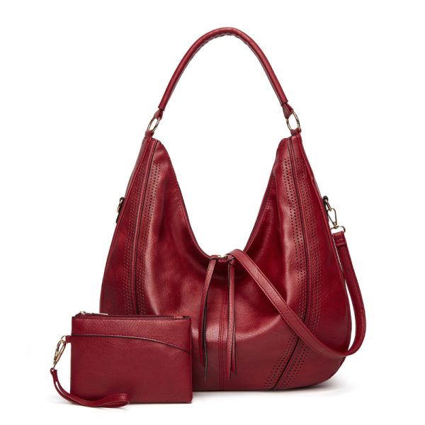 New Trend Retro Large Capacity Tote Shoulder Bag - Image 8