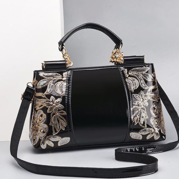 Fashion Sequins Handbags Women Shoulder Bags For Party Wedding Bridal Bag - Image 2