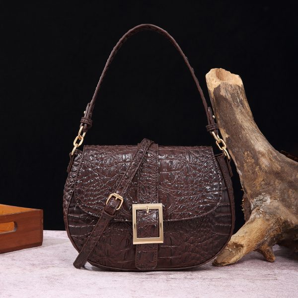 Handheld armpit crossbody baguette women's bag - Image 10