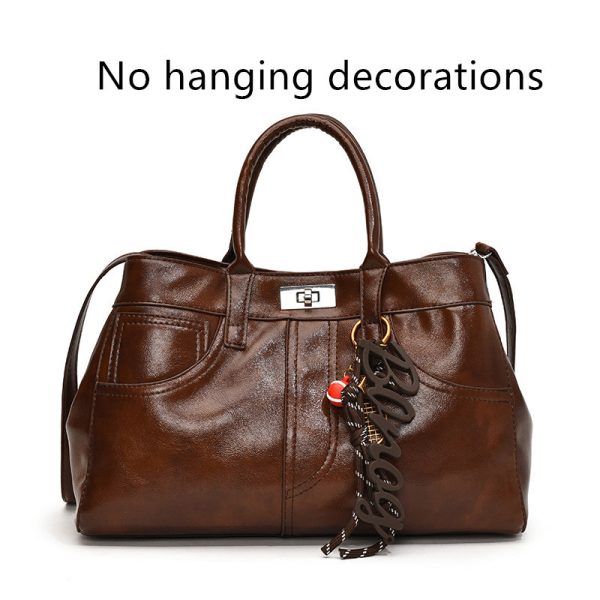 Retro Women's Large-capacity Shoulder Messenger Bag - Image 9
