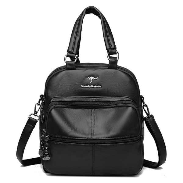 Women's One Shoulder Multi-functional Retro Women's Handbag - Image 5
