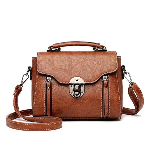 Retro Portable Shoulder Messenger Bag - Image 9