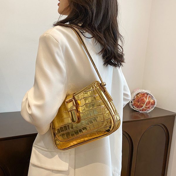 Retro All-in-one Female Texture Single Shoulder Crossbody Bag - Image 10