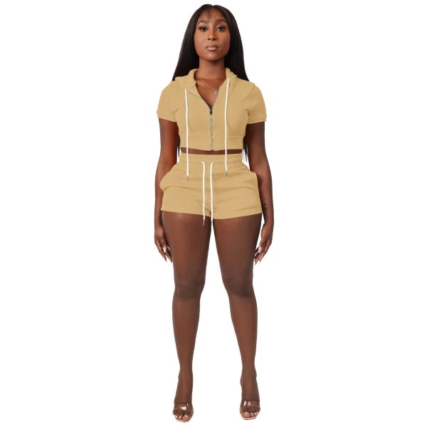 Top Hoodie Two-piece Set Suit - Image 10