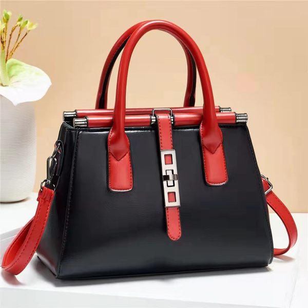 Fashionable Messenger One-shoulder Large Simple Handbag - Image 5