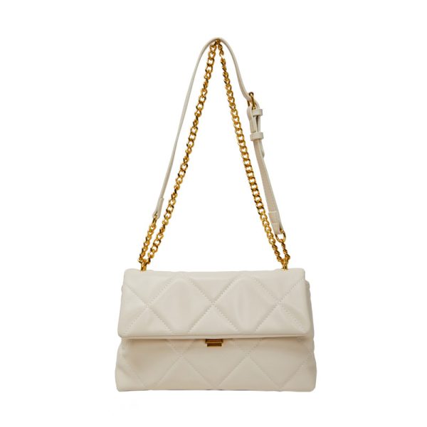 Women's Fashion Diamond Chain Messenger Bag - Image 6
