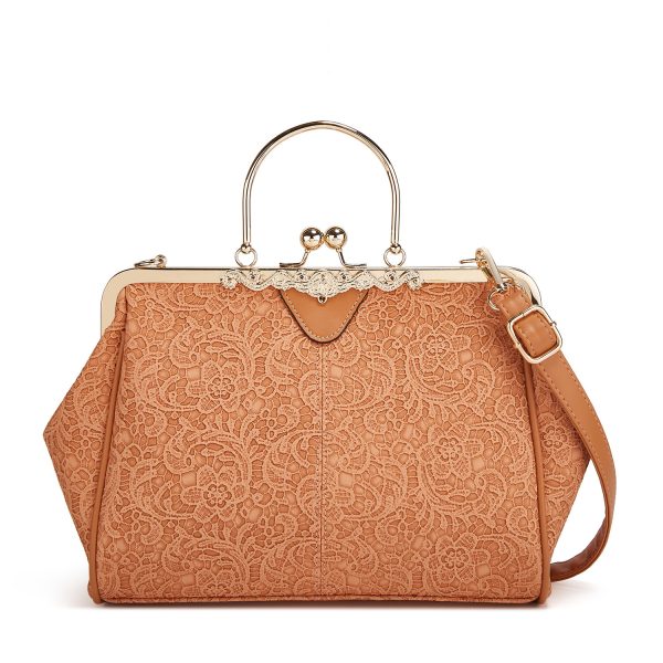 Crossbody Bag Women's Lace Large Capacity Handbag - Image 7