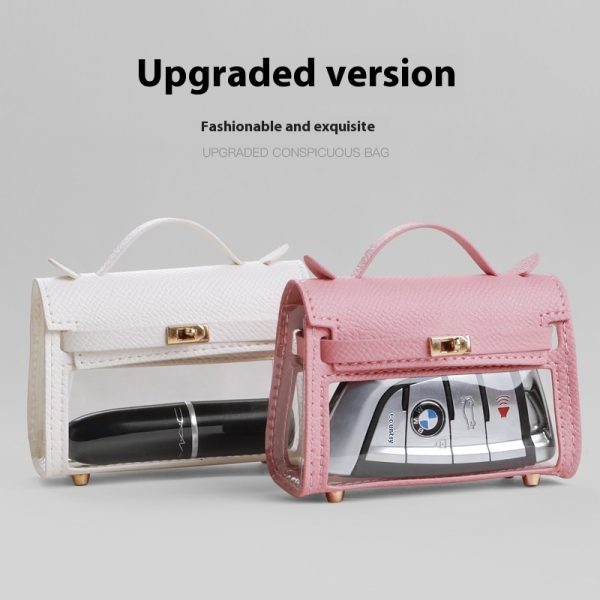 Internet Celebrity Transparent Handbag Cross-body Bag Storage Bag - Image 2